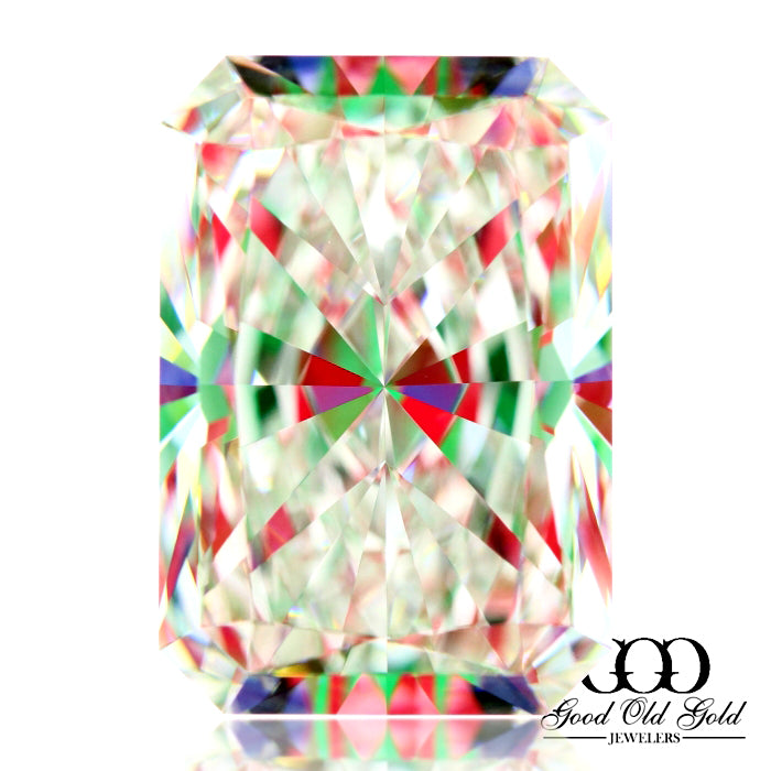 4.10ct D VS1 Radiant Lab Grown Diamond