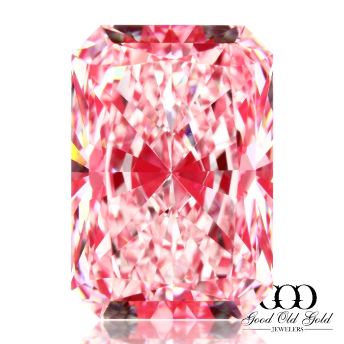 4.10ct D VS1 Radiant Lab Grown Diamond