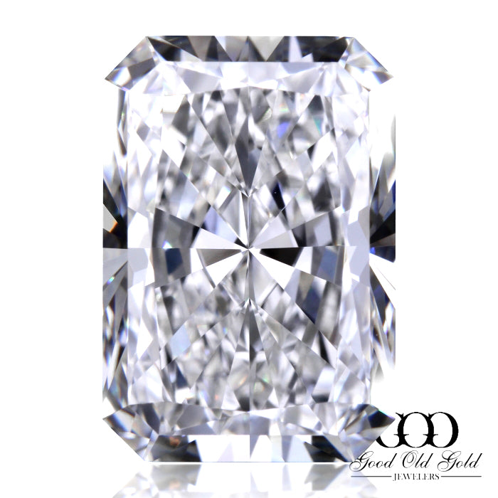 4.10ct D VS1 Radiant Lab Grown Diamond