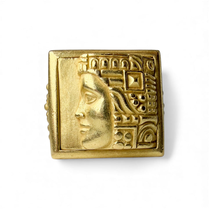 18k Yellow Gold Kielselstein Estate Ring