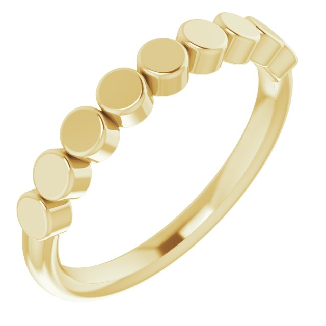 14k Yellow Gold Band
