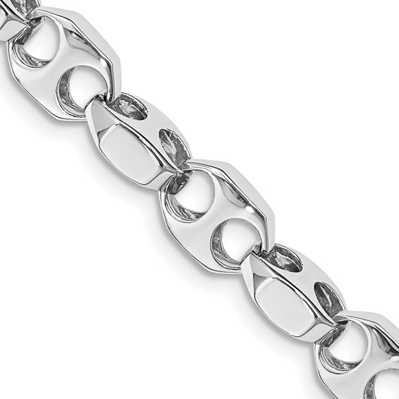 14k White Gold Mariner Chain