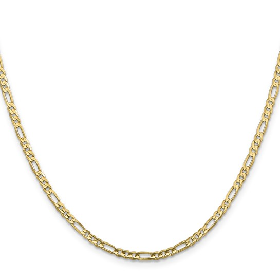 14k Yellow Gold Figaro Chain