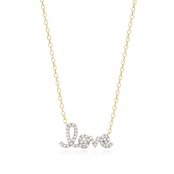Sterling Silver Yellow Silver Necklace