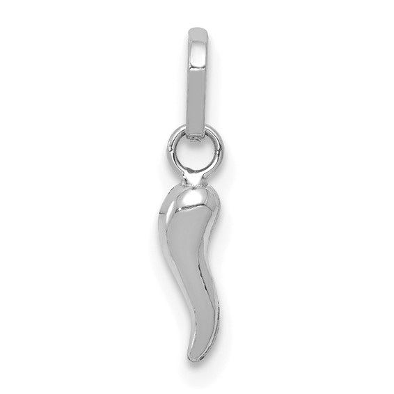 14k White Gold Charm