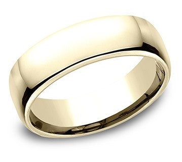 14k Yellow Gold Polished Wedding Band