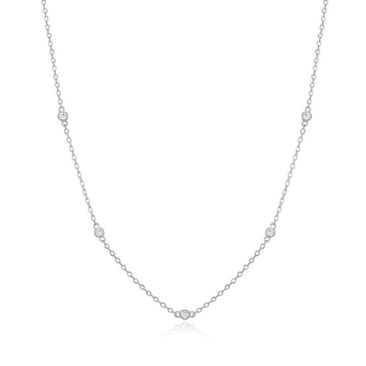 Sterling Silver White Silver Necklace