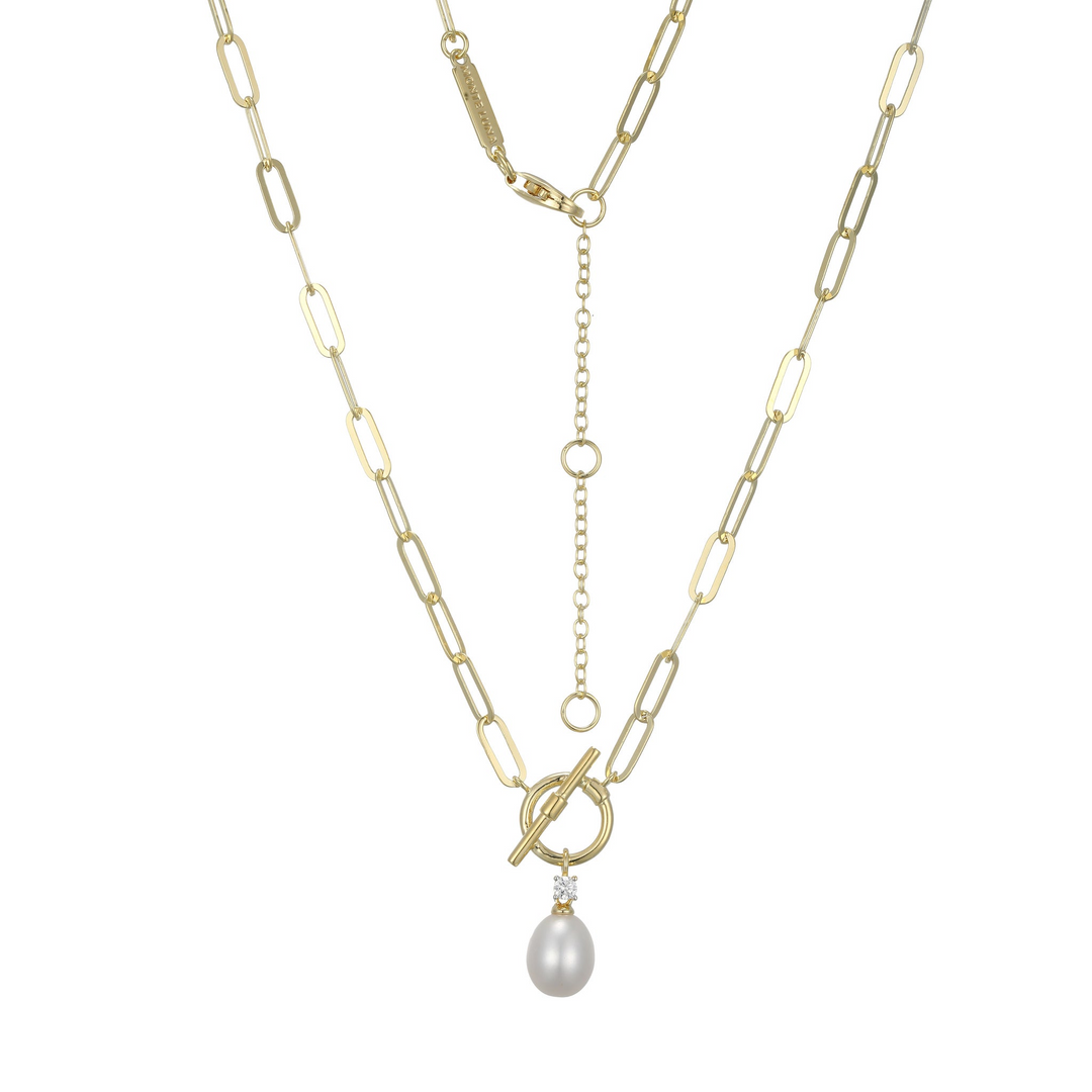 Sterling Silver Yellow Silver Necklace