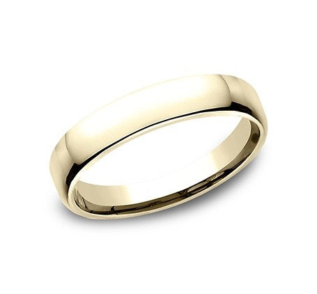 14k Yellow Gold Polished Wedding Band