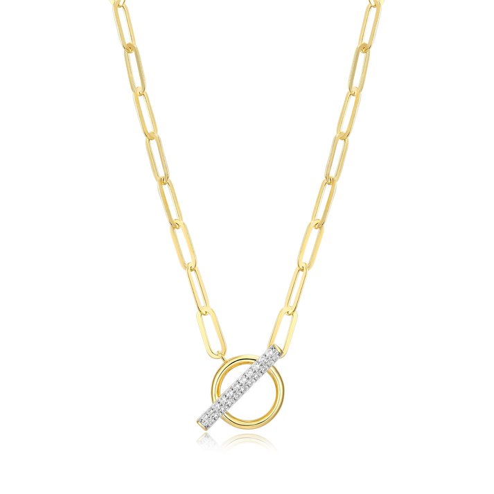 Sterling Silver Yellow Necklace