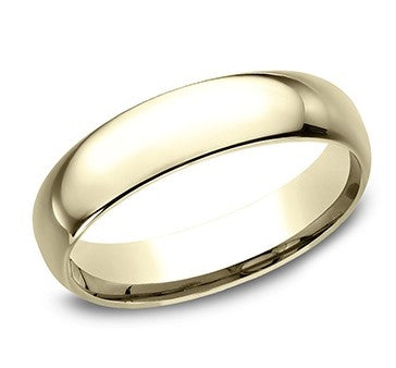 14k Yellow Gold Polished Wedding Band