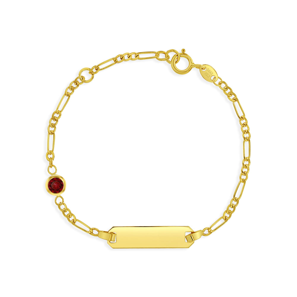 14k Yellow Gold ID Children&