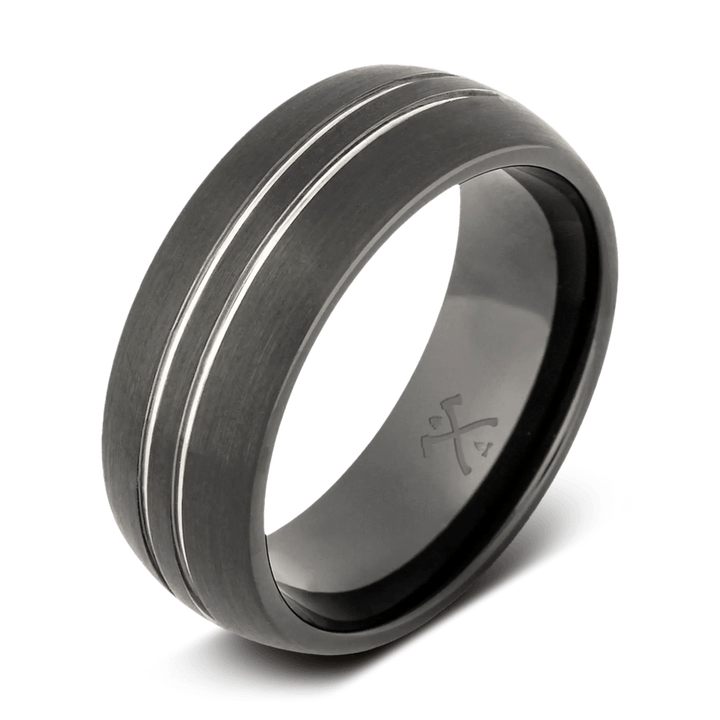 Tungsten Vip Satin Mens Wedding Band