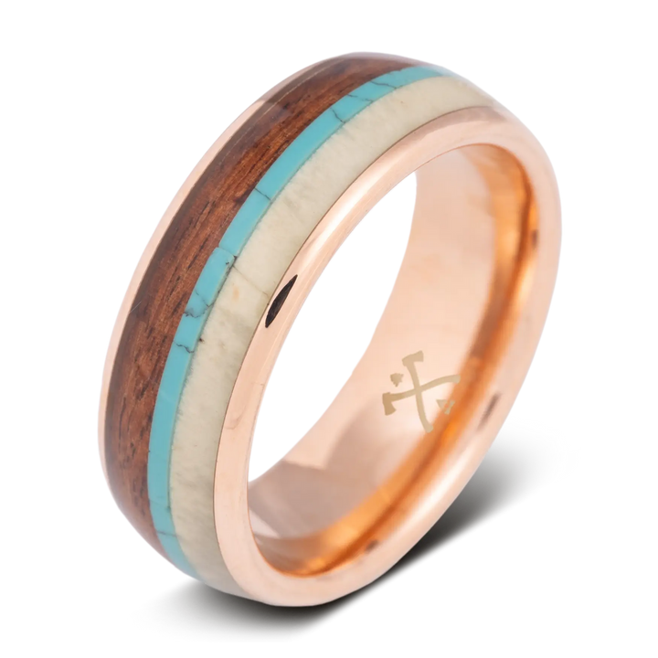 Tungsten Journeyman Polished Mens Wedding Band