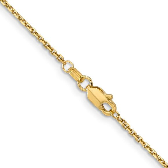 14k Yellow Gold Cable Link Chain