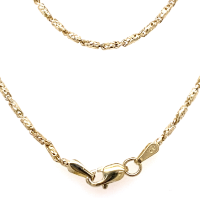 14k Yellow Gold Raso Chain