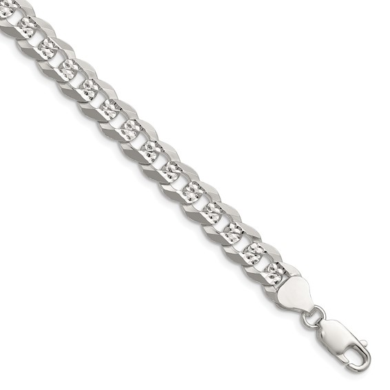 Sterling Silver Curb Bracelet
