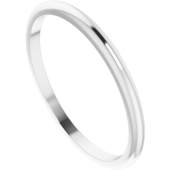Platinum Standard Polished Eternity Band