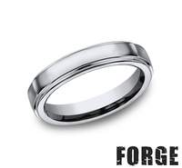 Eternity Polished Mens Wedding Band
