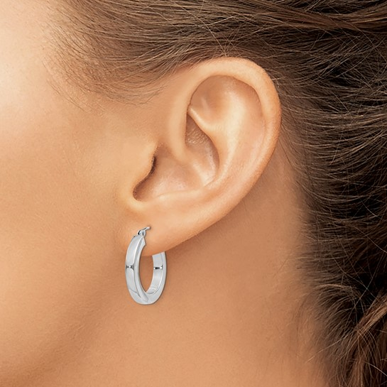 Sterling Silver Small Hoop Earrings
