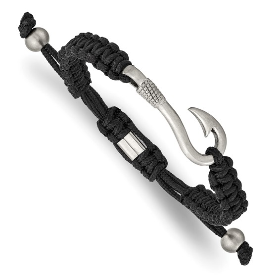 Stainless Steel Fishing Hook Bracelet