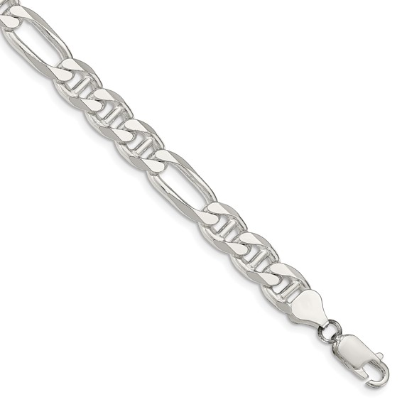 Sterling Silver Figaro Bracelet