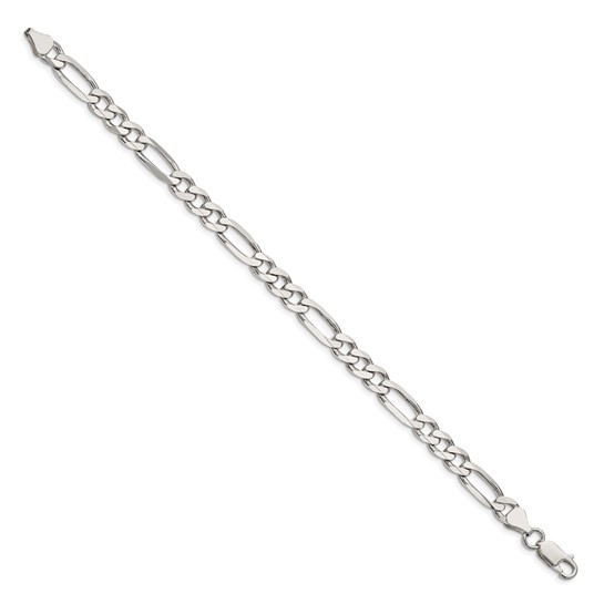 Sterling Silver Figaro Bracelet