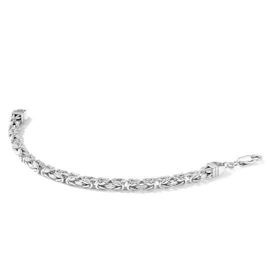 Sterling Silver Byzantine Bracelet