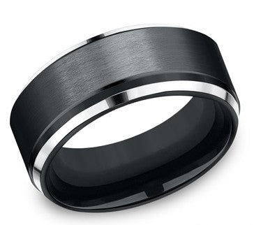 Eternity Satin Mens Wedding Band