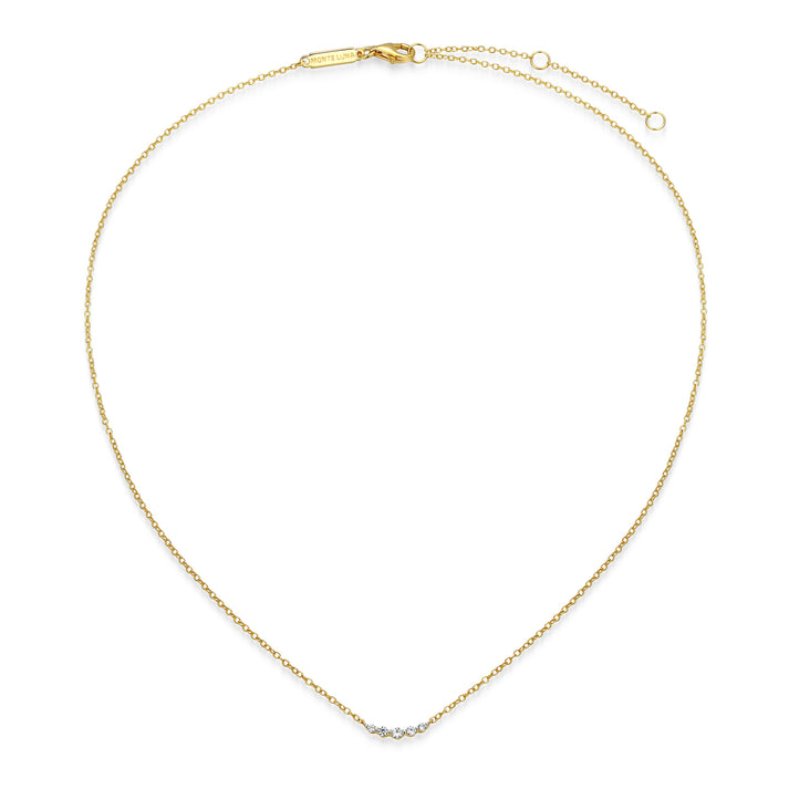 Sterling Silver Yellow Silver Necklace