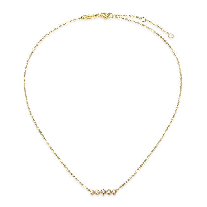 Sterling Silver Yellow Necklace