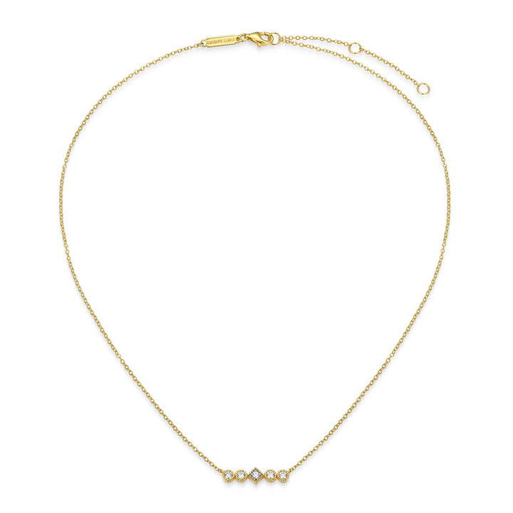 Sterling Silver Yellow Necklace