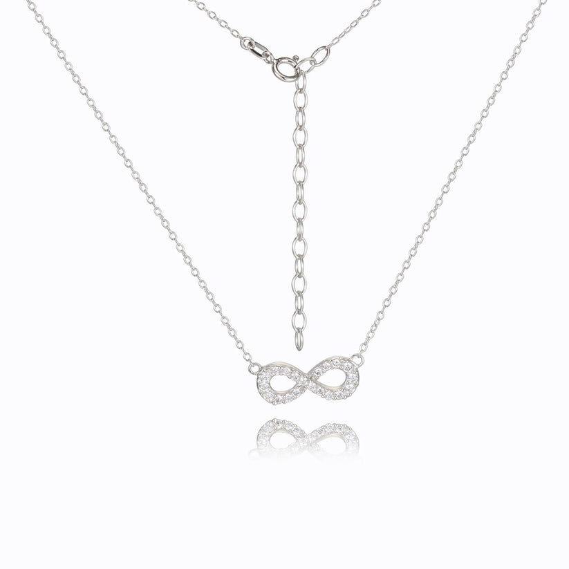 Sterling Silver infinity Necklace