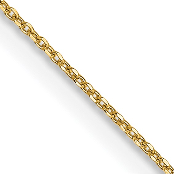 14k Two Tone Inital Charm
