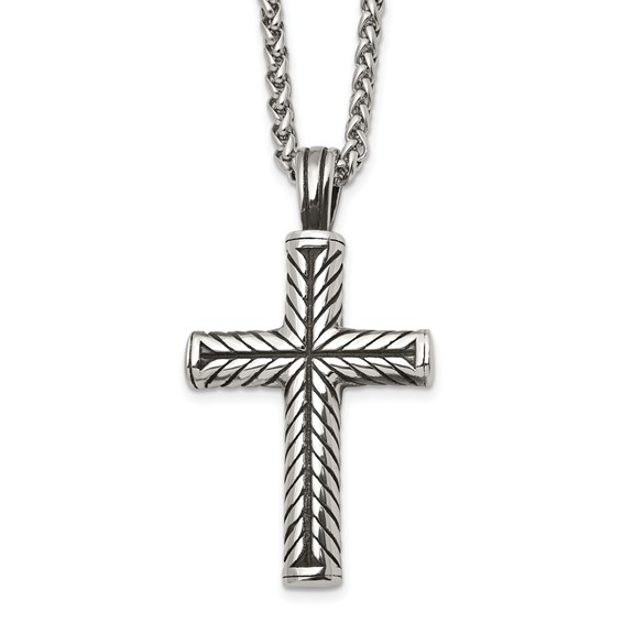 Stainless Steel Cross Necklace