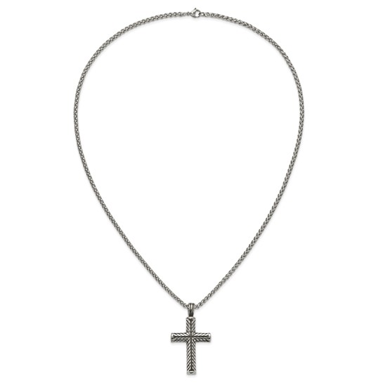 Stainless Steel Cross Necklace