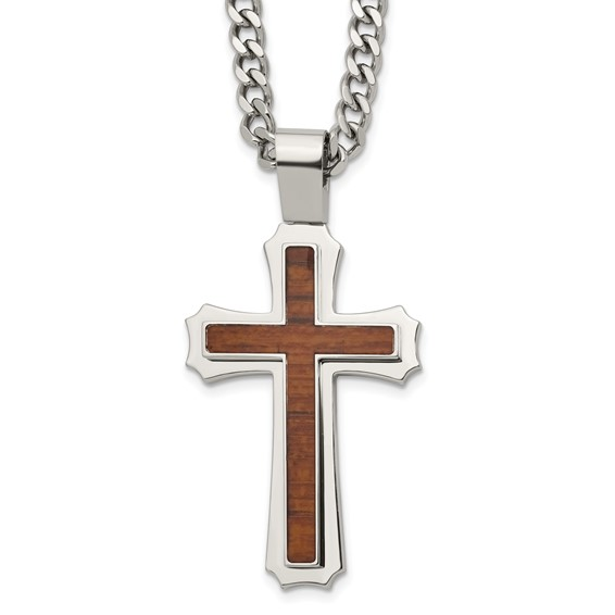 Stainless Steel Cross Necklace