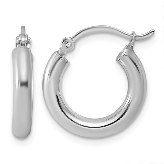Sterling Silver Small Hoop Earrings