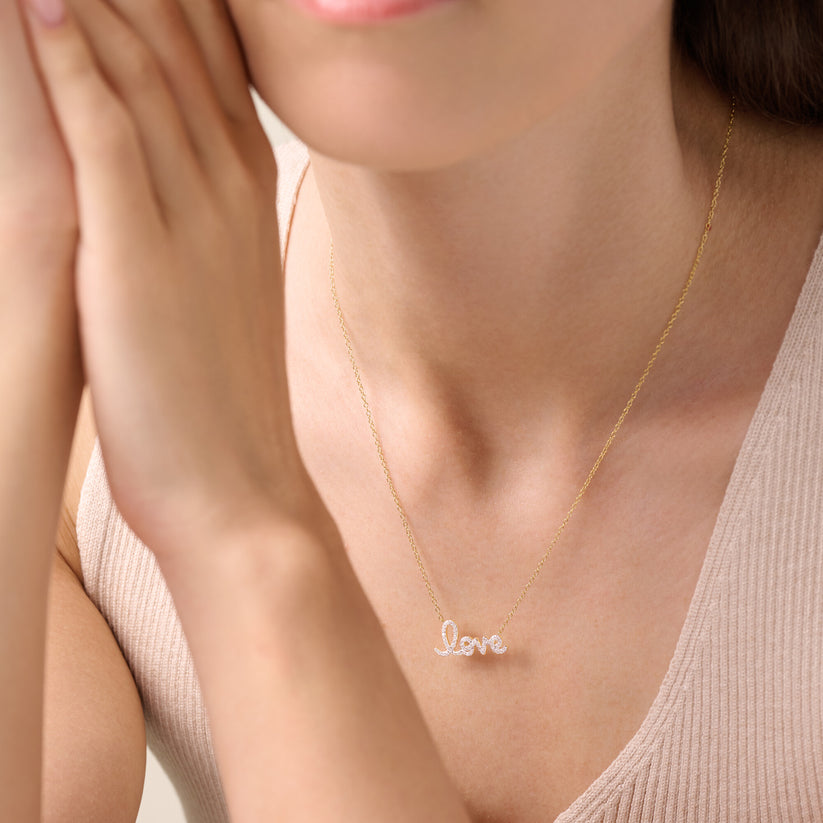 Sterling Silver Yellow Silver Necklace