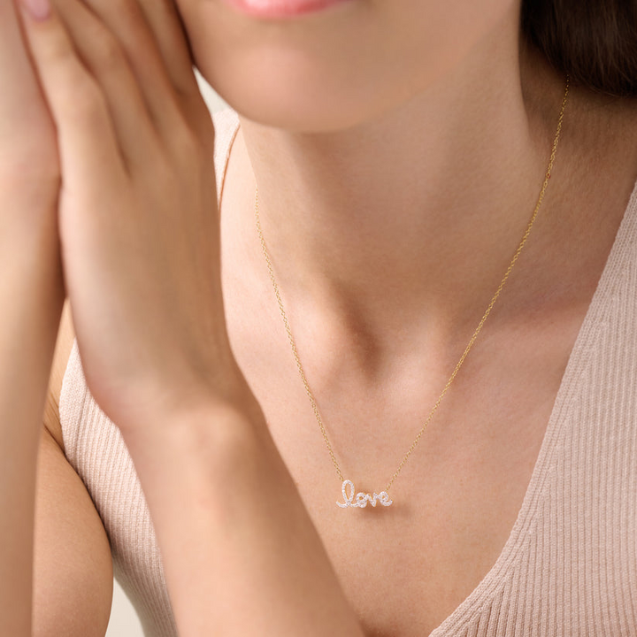 Sterling Silver Yellow Silver Necklace