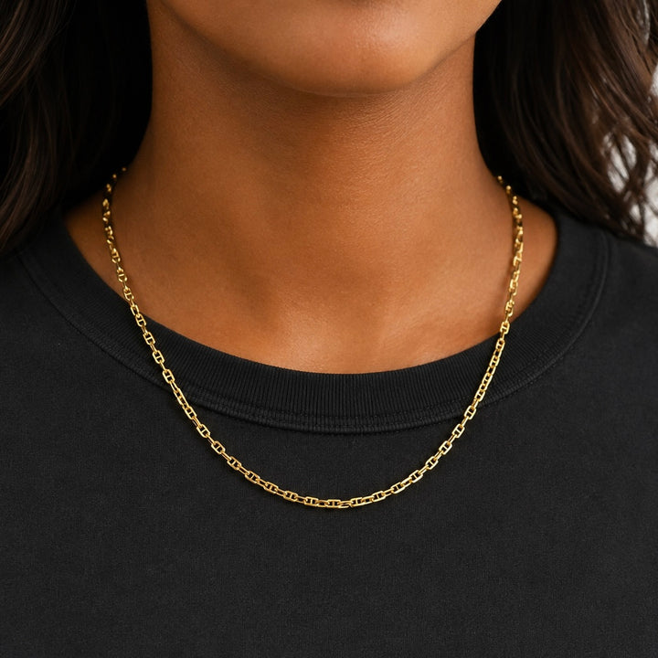 14k Yellow Mariner Estate Chain