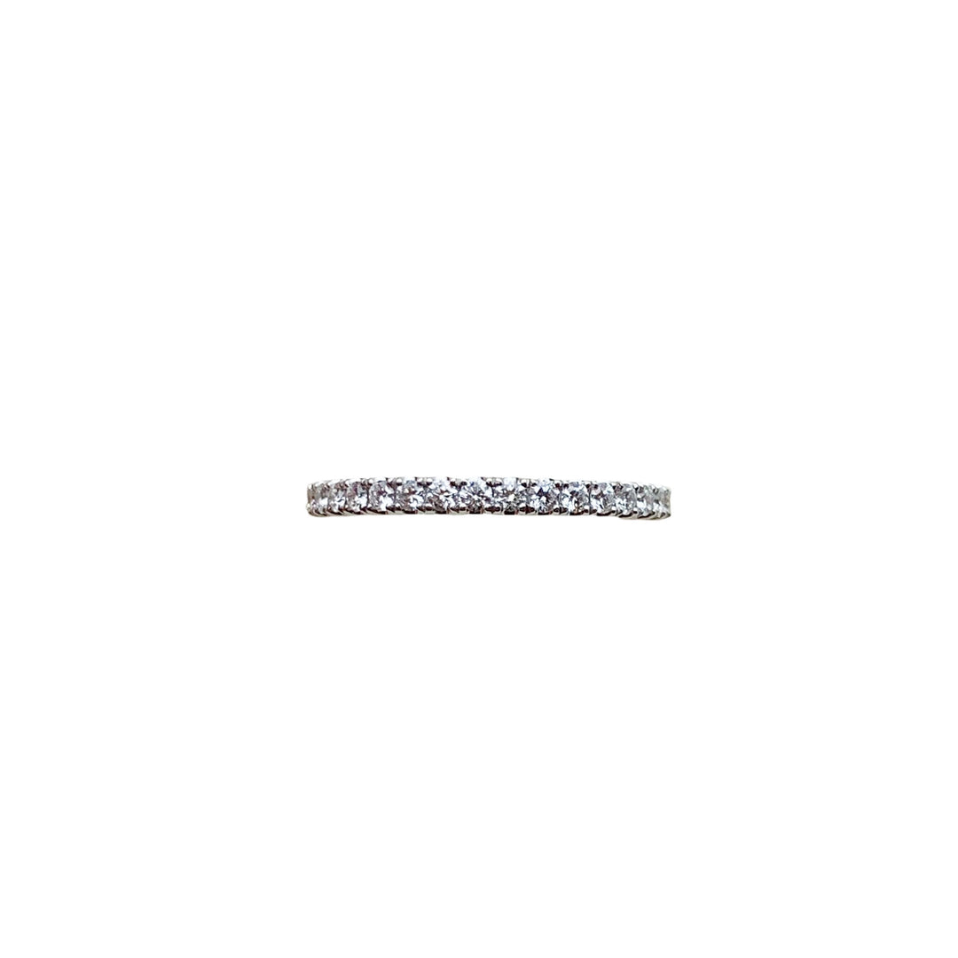 14k Yellow Gold Common Prong 0.27ctw Round Diamond Wedding Band