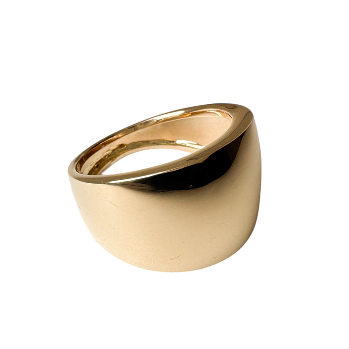 10k Yellow Gold Dome Estate Ring