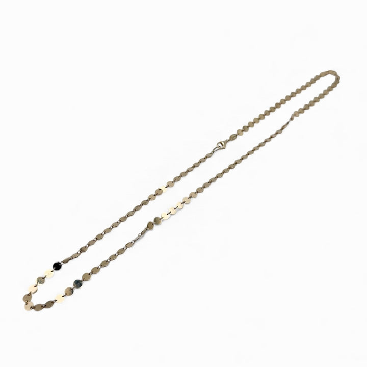 14k Yellow Gold Disc Estate Chain