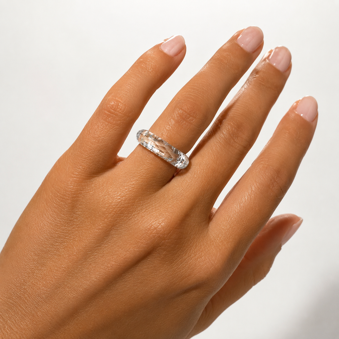 Pure 12.72ctw Diamond Band Size 6