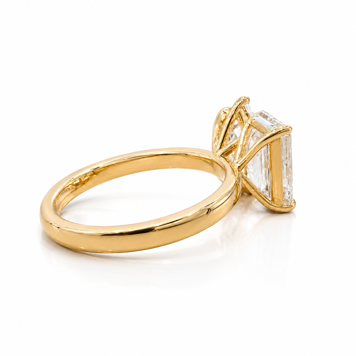 14k Yellow Toi Et Moi Lab Grown Diamond Engagement Ring