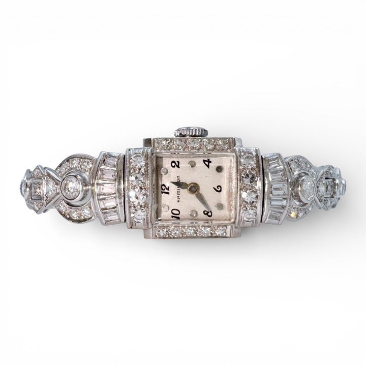 Platinum Estate Art Deco Watch