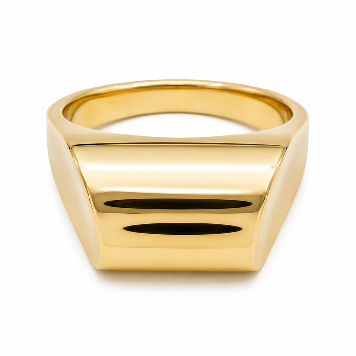 14k Yellow Dome Estate Ring