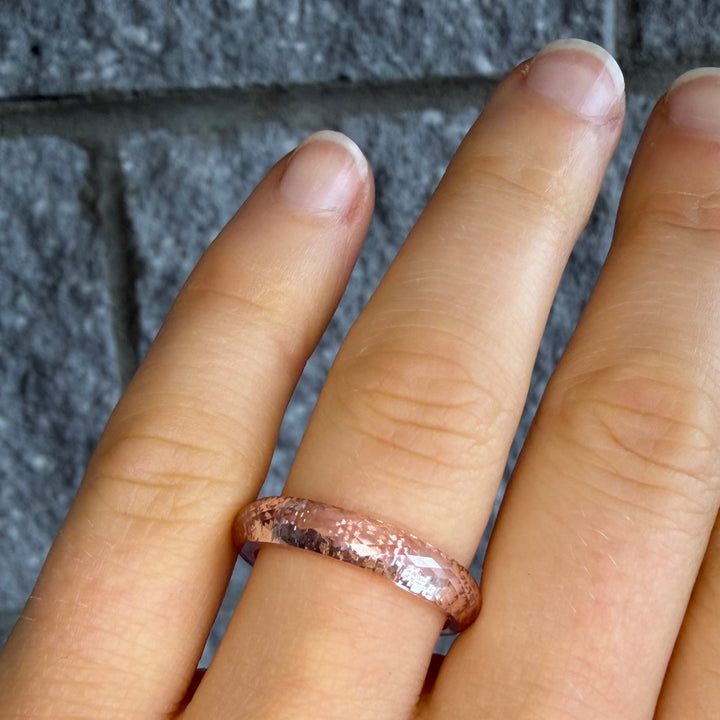 Diamond Pink Pure Lab Grown Diamond Band