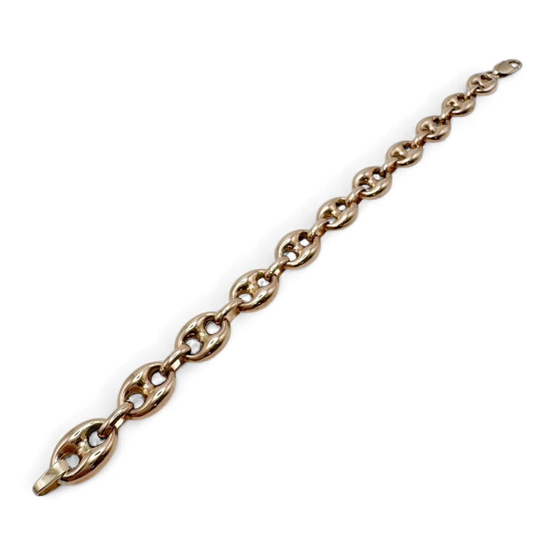 14k Yellow Gold Mariner Estate Bracelet